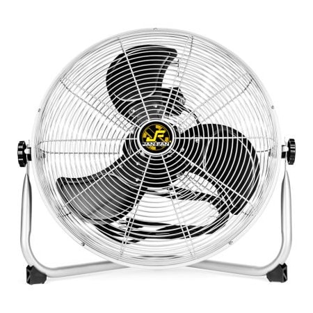 Hunter Fan Co. Jan Fan Jan Fan 18in Industrial Workstation Fan, 3 Speed, Silver JF-18F-S